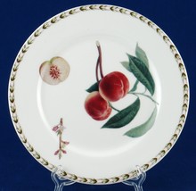 Queen&#39;s Hookers Fruit Peach Salad/Dessert Plate Fine China Made in India - £6.39 GBP