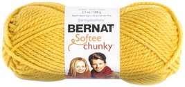 Spinrite Bernat Softee Chunky Yarn-Glowing Gold - $18.29