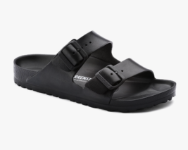 BIRKENSTOCK Arizona Black Unisex Slide Slipper Casual Sandals Shoes NWT ... - £73.53 GBP