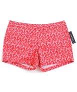 Land&#39;N Sea Coral Red &amp; White Floral Casual Shorts Women&#39;s NWT - £29.00 GBP