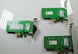 Lot of 3 Dell PCIe Network Cards (01MKM4 w/03676J)x2 + (010YN9 w/01JKGC)x1 - £19.42 GBP