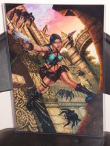 Tomb Raider Lara Croft Glossy Print 11 x 17 In Hard Plastic Sleeve - £19.54 GBP