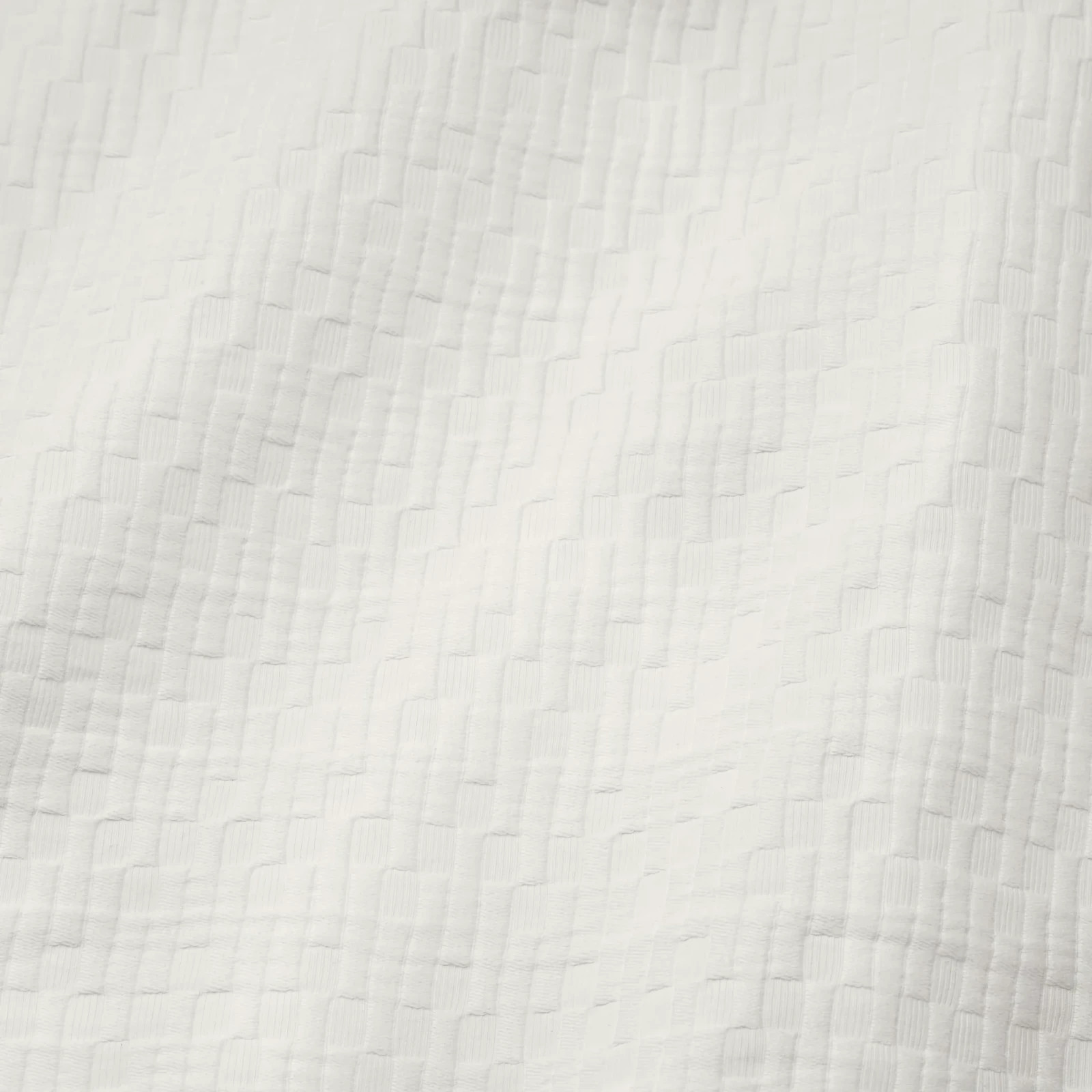 Sferra Lecce Oyster King Coverlet  Textured Brick Layered Cotton Portugal NEW Item image 2