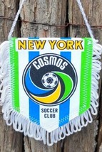 New York Cosmos 1980s soccer football handmade pennant vintage wonderful colours - £11.75 GBP