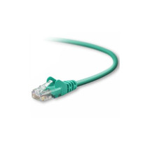 BELKIN - CABLES A3L791-10-GRN-S 10FT CAT5E GREEN PATCH CORD SNAGLESS ROHS - $23.44