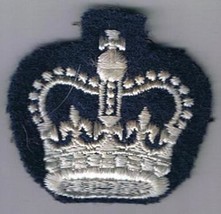 Canadian Military Forces Patch Queen&#39;s Crown 1.5&quot; 1.5&quot; - £2.26 GBP