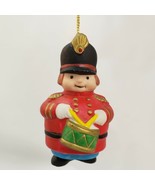 Christmas Ornament Soldier Lot Drummer PalaceGuard Ceramic Windchime Rus... - $14.38