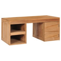 Coffee Table 90x50x40 cm Solid Teak Wood - £86.21 GBP