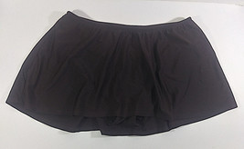 Mossimo Womens Swim Skirt Plus Size 16W 18W Brown Elastic Waist Swimwear Bottom - £11.79 GBP