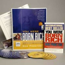 Bob Proctor You Were Born Rich 6 DVD+15 CD (MSRP $595) SAVE $200 - VERY ... - $477.88