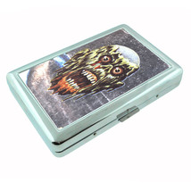 Vintage Monsters D1 Silver Cigarette Case / Metal Wallet Card Money Holder - £13.41 GBP