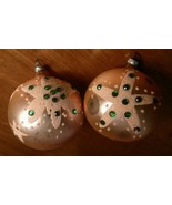 Vintage Christmas Tree Ornaments Glass Made in West Germany  - $11.24 CAD