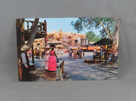 Vintage Postcard - Calico Square in the Morning Knott&#39;s Berry Farm - Unbranded - £11.74 GBP