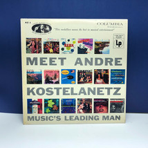 Vinyl Record LP 12 inch 12&quot; case vtg 33 Meet Andre Kostelanetz leading man music - £10.24 GBP