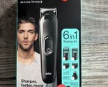 Braun All in One Trimmer 3 Kit 6-in-1 Cordless &amp; Rechargeable MGK3220 Bl... - £11.05 GBP