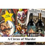Circus Murder Mystery dinner party game, DIY Instant Download. | Printab... - $19.95