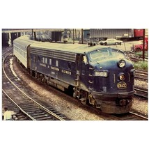 Vtg Locomotive Postcard, Chicago &amp; Eastern Illinois FP7 #1608 - £7.98 GBP