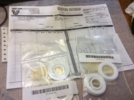 (2) VAN AIR SYSTEMS 39-0243 SEAT SEAL KIT FOR MDV103 (2) SETS NEW NOS $69 - $68.31