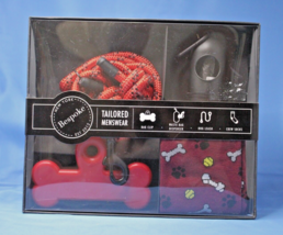 Bespoke Dog Gift Box Travel Accessory Set 4 piece Bag Clip Dog Leash Socks - £16.97 GBP