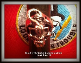 Skull With Cobra Ring - £0.93 GBP