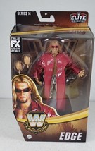 Edge WWE Legends Elite Collection Series 14 Action Figure Chase Variant Red Pant - £22.87 GBP