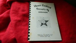 Home Cooking Secrets Of Addison Order Of The Eastern Star Cookbook Free Us Ship - £9.71 GBP