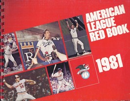 1981 Official American League Red Book 52nd Annual Edition - £12.78 GBP