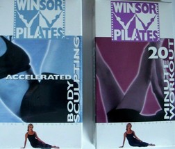 Pilates Body Sculpting 20 Min Workout VHS Winsor Vintage Exercise Fitnes... - £11.96 GBP