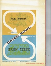 1961 17th Annual Gator Bowl Game Program Penn State PSU GA Tech RARE VHTF - $241.38