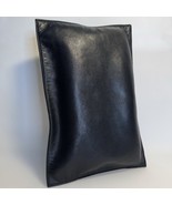 Jill Sander Black Lambskin Leather Minimalist Envelope Clutch Zipper - $6,266.86 MXN