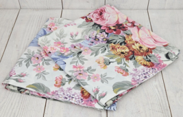 Vintage Ralph Lauren Allison King Pillow Cases Set of 2 Roses Floral Cot... - £38.52 GBP
