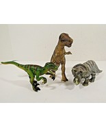 3 Schleich Germany Prehistoric Dinosaur Figures T-Rex T-Tops V-Raptor 20... - £18.32 GBP