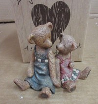 Boyds Bears Sisters of the Heart Life Times Collection 370520 Figurine Box J6 - £28.80 GBP