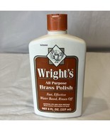 Wright&#39;s Brass Polish for Brass Copper Chrome Bronze Pewter 8 fl oz~ 75%... - $18.81