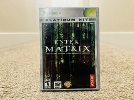 Enter the Matrix (Original Xbox) Platinum Hits CIB COMPLETE With Manual - $7.43