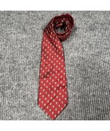 VTG Polo Ralph Lauren Silk Necktie Mens Red Paisley USA Made Dressy Casual - $19.52