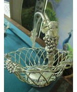 Godinger Silverplate Art Grape Bridal Christmas Basket Pick 1  - $61.10 CAD+
