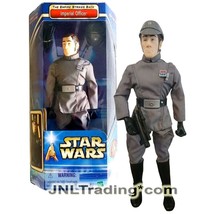 Year 2002 Star Wars Empire Strikes Back 12&quot; Figure IMPERIAL OFFICER with Blaster - £41.38 GBP