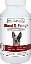 Blood &amp; Energy Support for Dogs, Supports Endurance with Spirulina - $1,588.38 MXN