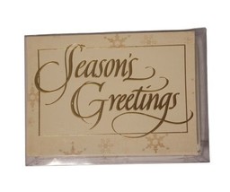 Vtg Paper Magic Group Seasons Greetings Christmas Holiday Cards 18 Count NOB - £7.85 GBP