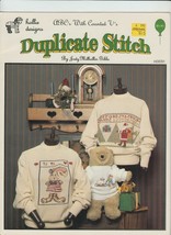 Hollie Designs ABCs with Counted Vs Duplicate Stitch Leaflet by Judy Gibbs - £6.28 GBP