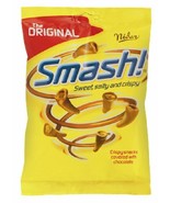 Nidar Smash Original - Norwegian Chocolate Covered Corn Snacks Bag 100g,... - £19.45 GBP