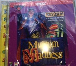 1993 Museum Madness CD-Rom Pc Game--RARE Vintage COLLECTIBLE-SHIPS Within 24 Hrs - £39.46 GBP