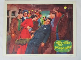 That Wonderful Urge 1948 Original Lobby Card #7 Gene Tierney Tyrone Powe... - $49.49