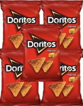 Sabritas DORITOS NACHO 58g Box With 5 bags papas snacks Mexican Chips Au... - $16.78