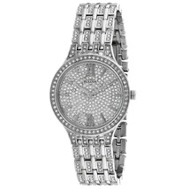 Bulova Women&#39;s Phantom Silver Dial Watch - 96L243 - £259.97 GBP