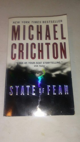EUC Michael Crichton Stato Di Paura Libro Tascabile 2004 - $11.74