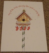 Never Used Cute Merry Christmas Greeting Card, Great Condition - £2.34 GBP