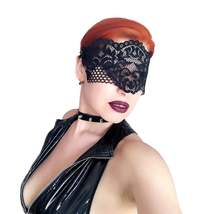 Lace Party Mask Masquerade Sexy Cosplay Wedding Bdsm Role Play Fetish Prom 0009 - £18.98 GBP