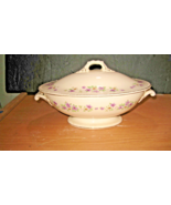 Homer Laughlin Eggshell Georgian Oval Covered Casserole Dish Vtg 40s Veg... - $44.55